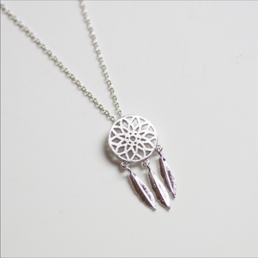 🤩🍍Boho Dreamcatcher Necklace